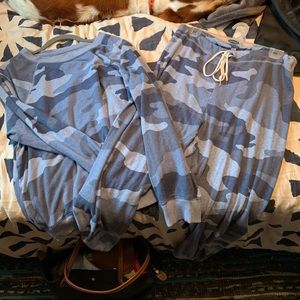Blue Camo Aerie Set